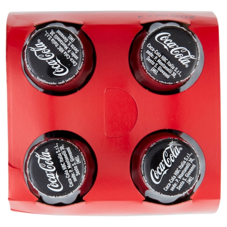 COCA-COLA Zero Zuccheri Vap 4 x 200 ml