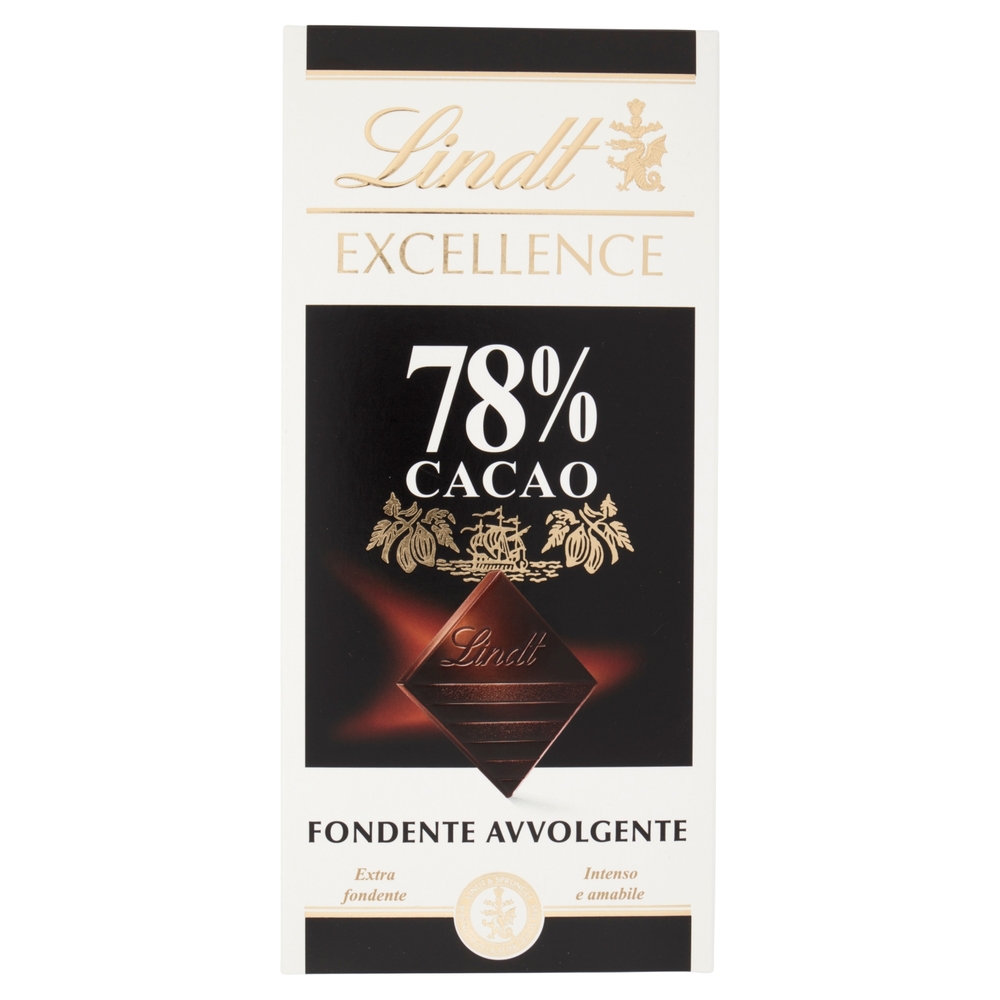 Lindt Excellence Tavoletta Cioccolato Fondente 78% 100 g