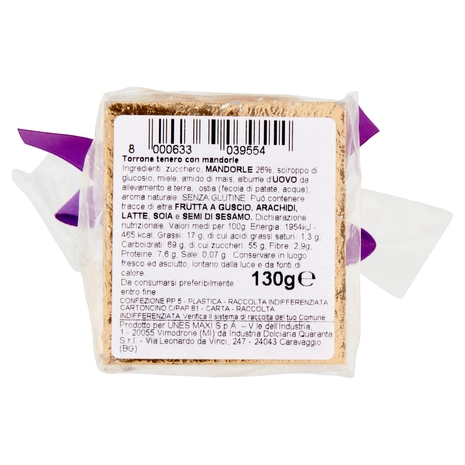 Torrone Tenero Mandorle Il Viaggiator Goloso