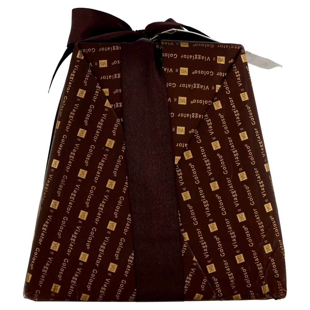 Pandoro con Gocce di Cioccolato Fondente Il Viaggiator Goloso