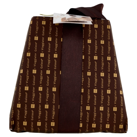 Pandoro con Gocce di Cioccolato Fondente Il Viaggiator Goloso