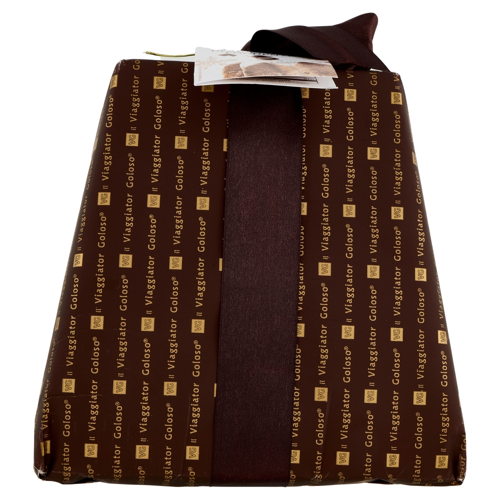 Pandoro con Gocce di Cioccolato Fondente Il Viaggiator Goloso