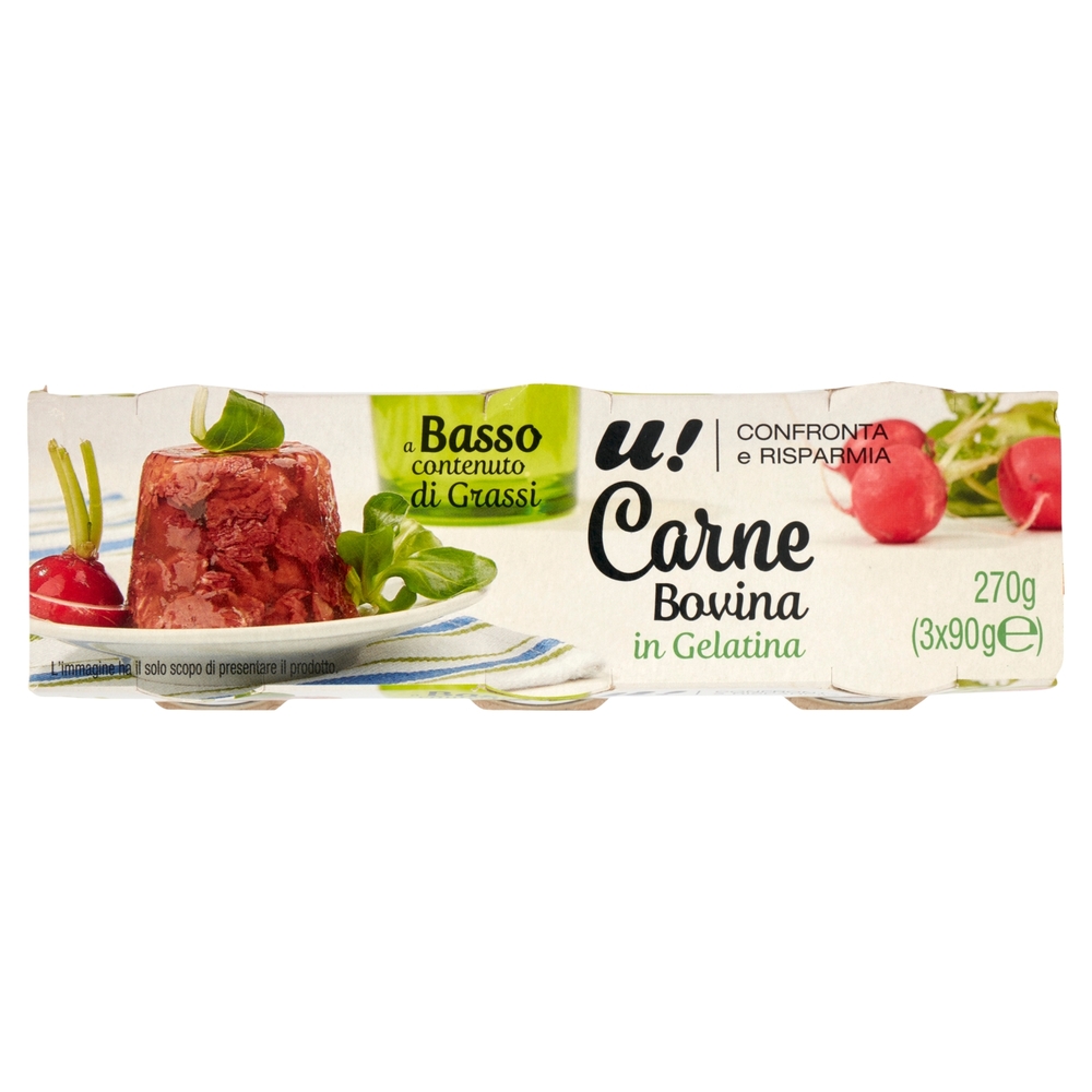 Carne Bovina in Gelatina U! Confronta e Risparmia