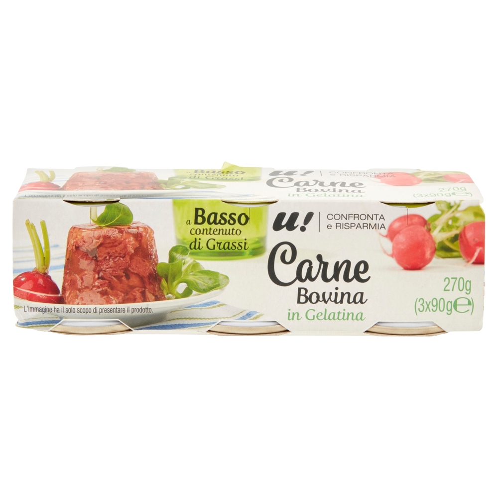 Carne Bovina in Gelatina U! Confronta e Risparmia
