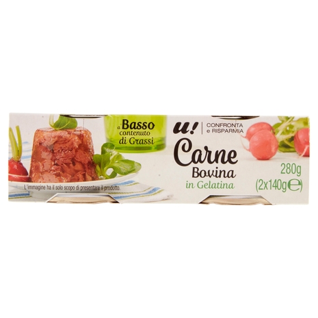 Carne Bovina in Gelatina U! Confronta e Risparmia