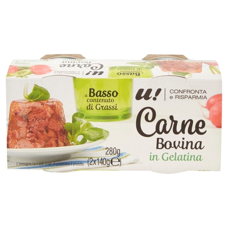 Carne Bovina in Gelatina U! Confronta e Risparmia