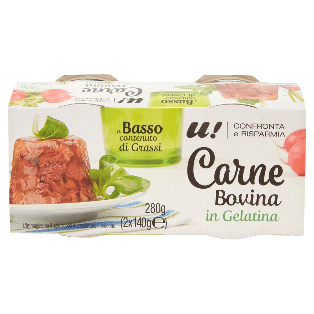 Carne Bovina in Gelatina U! Confronta e Risparmia