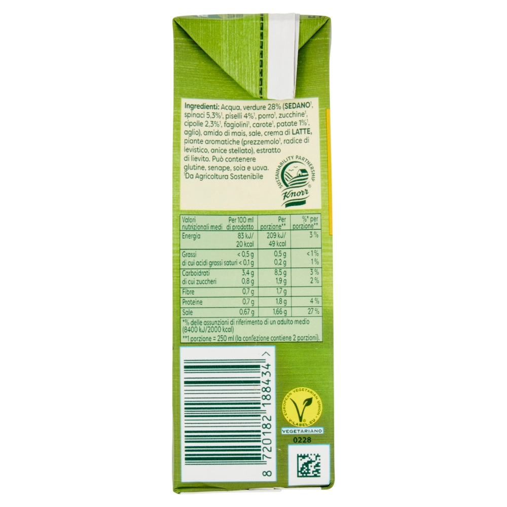 Knorr Vellutata di Verdure con Spinaci 500 ml