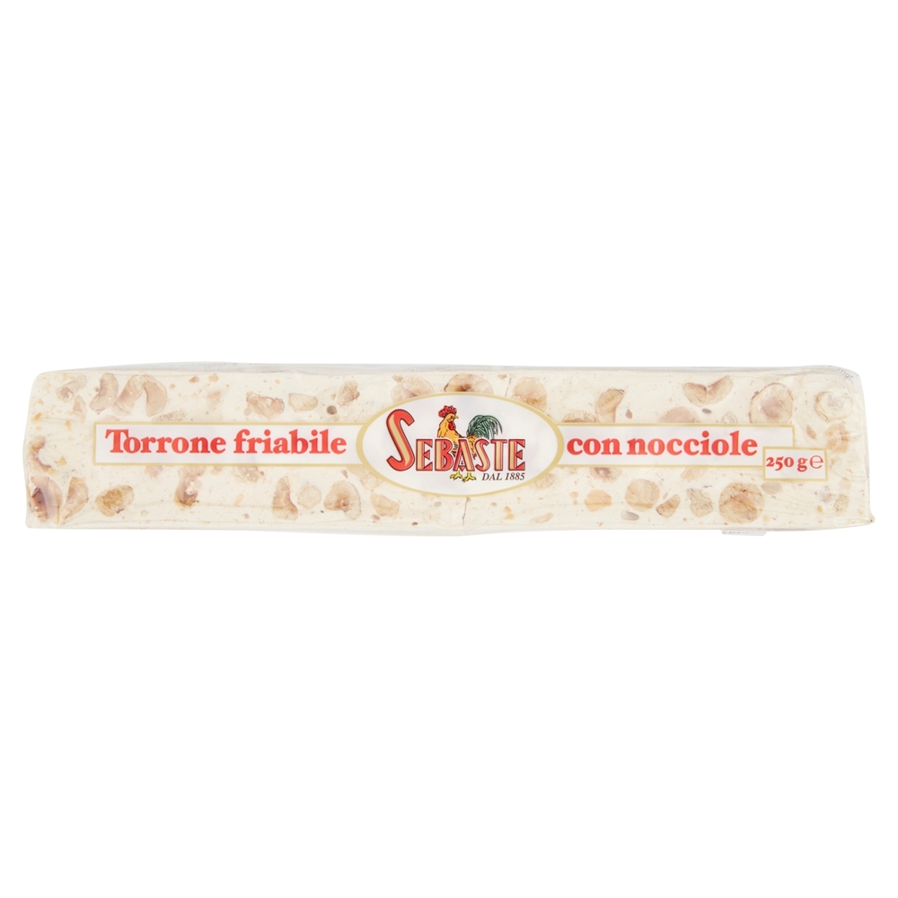 Sebaste Torrone friabile con nocciole 250 g