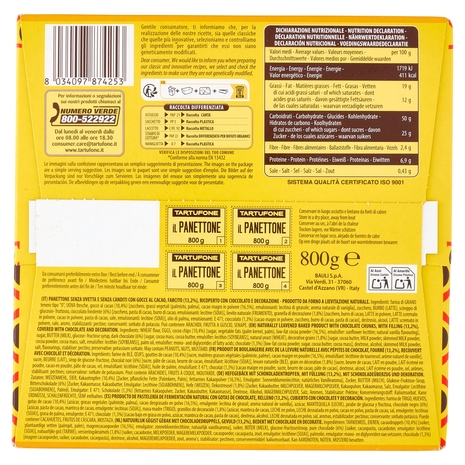 Motta Tartufone il Panettone 800 g