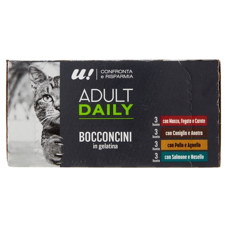12 Bocconcini in Gelatina Assortiti U! Confronta e Risparmia