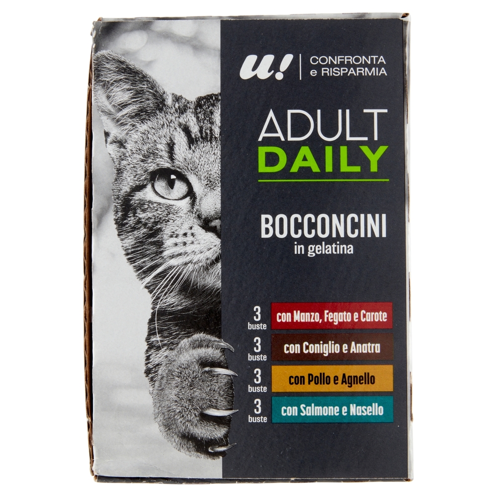 12 Bocconcini in Gelatina Assortiti U! Confronta e Risparmia