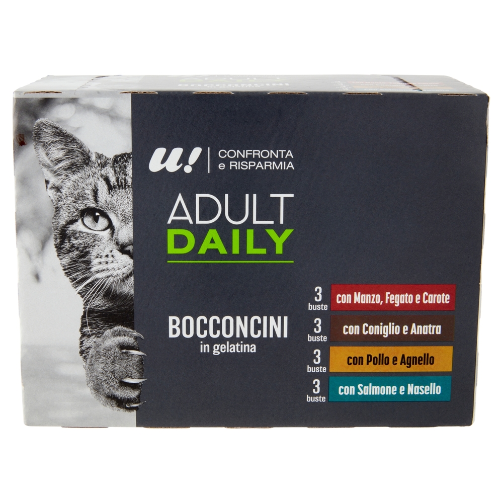12 Bocconcini in Gelatina Assortiti U! Confronta e Risparmia