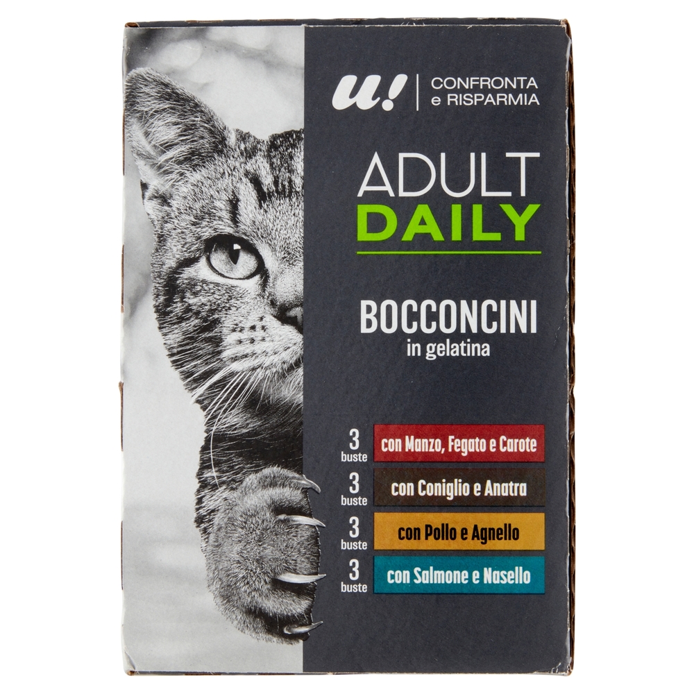 12 Bocconcini in Gelatina Assortiti U! Confronta e Risparmia