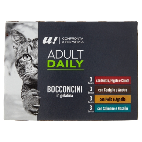 12 Bocconcini in Gelatina Assortiti U! Confronta e Risparmia