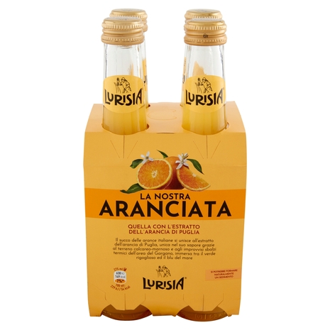 Lurisia la Nostra Aranciata confezione 4 x 275 ml