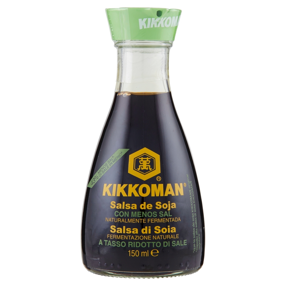Kikkoman Salsa di Soia a Tasso Ridotto di Sale150 ml