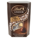 Lindt Cioccolatini Lindor Cioccolatini fondenti Scatola 70% 200 g