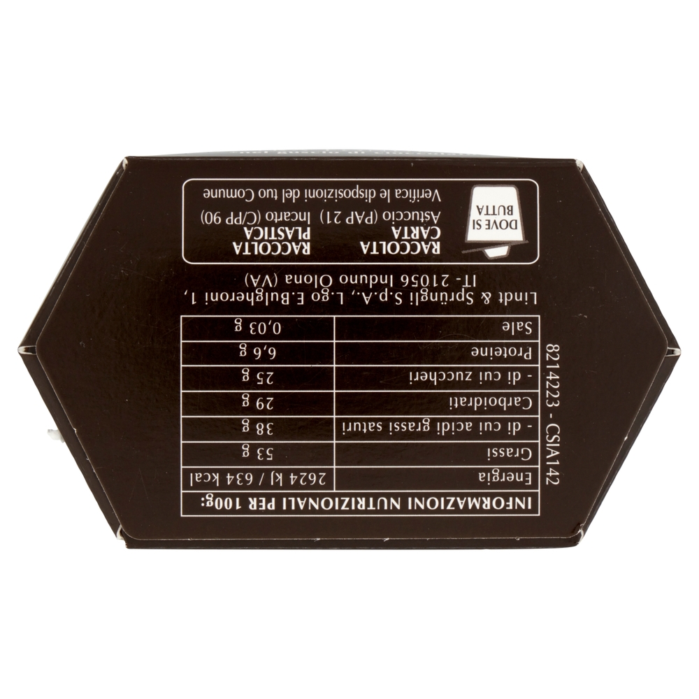 Lindt Cioccolatini Lindor Cioccolatini fondenti Scatola 70% 200 g