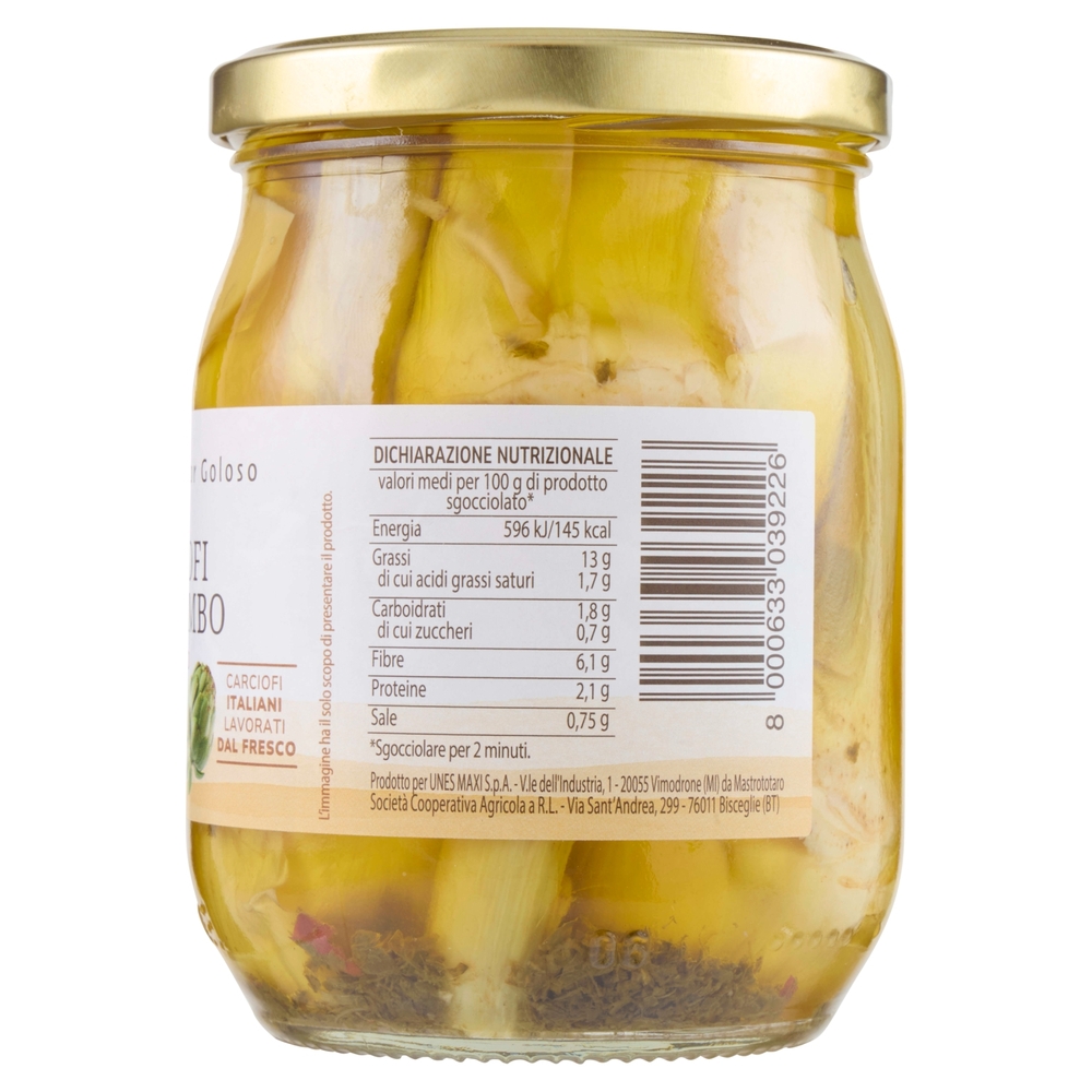 Carciofi con Gambo Il Viaggiator Goloso