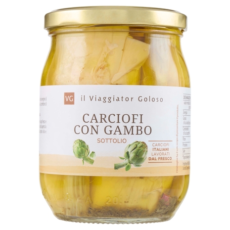 Carciofi con Gambo Il Viaggiator Goloso