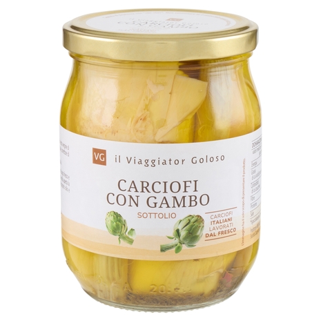 Carciofi con Gambo Il Viaggiator Goloso