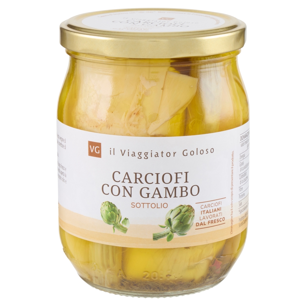 Carciofi con Gambo Il Viaggiator Goloso