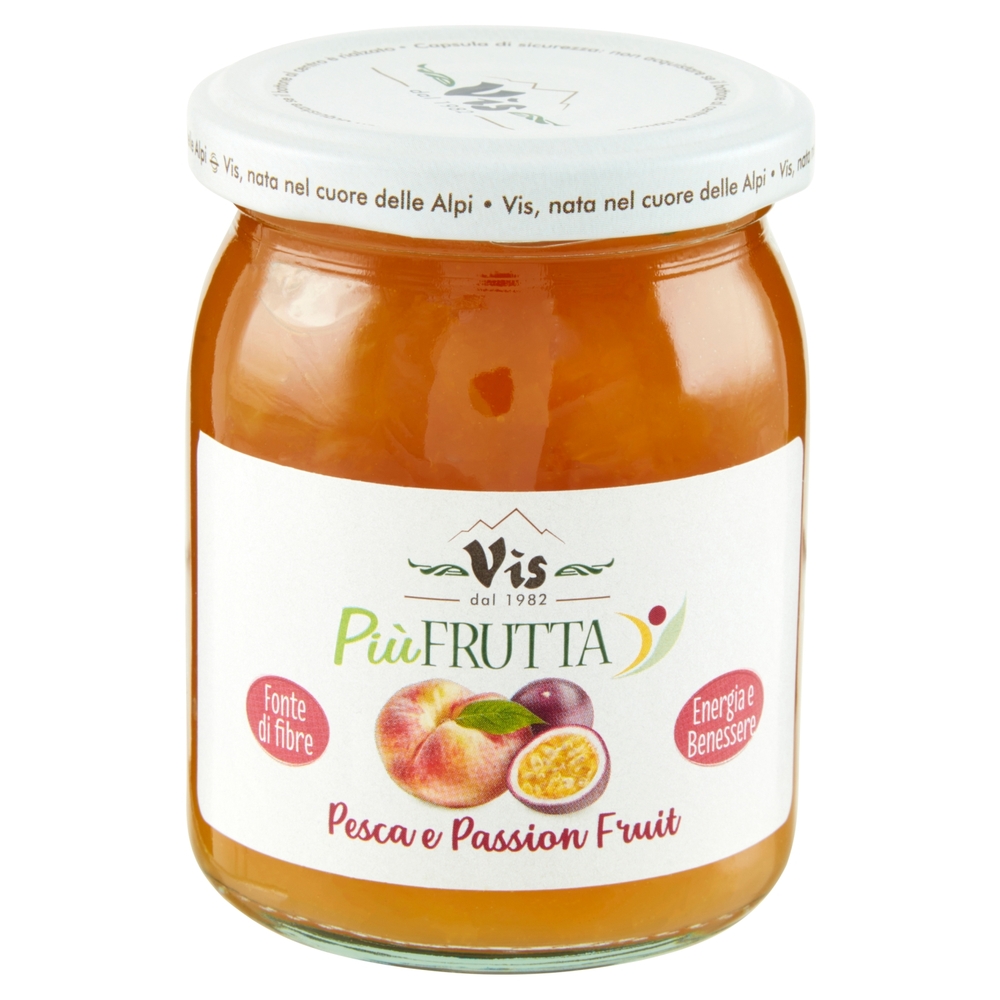 Vis Più Frutta Pesca e Passion Fruit 220 g