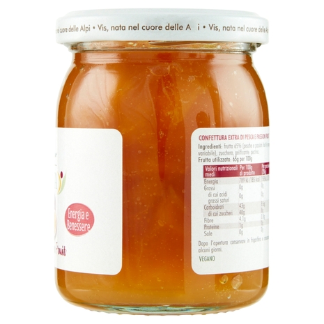 Vis Più Frutta Pesca e Passion Fruit 220 g