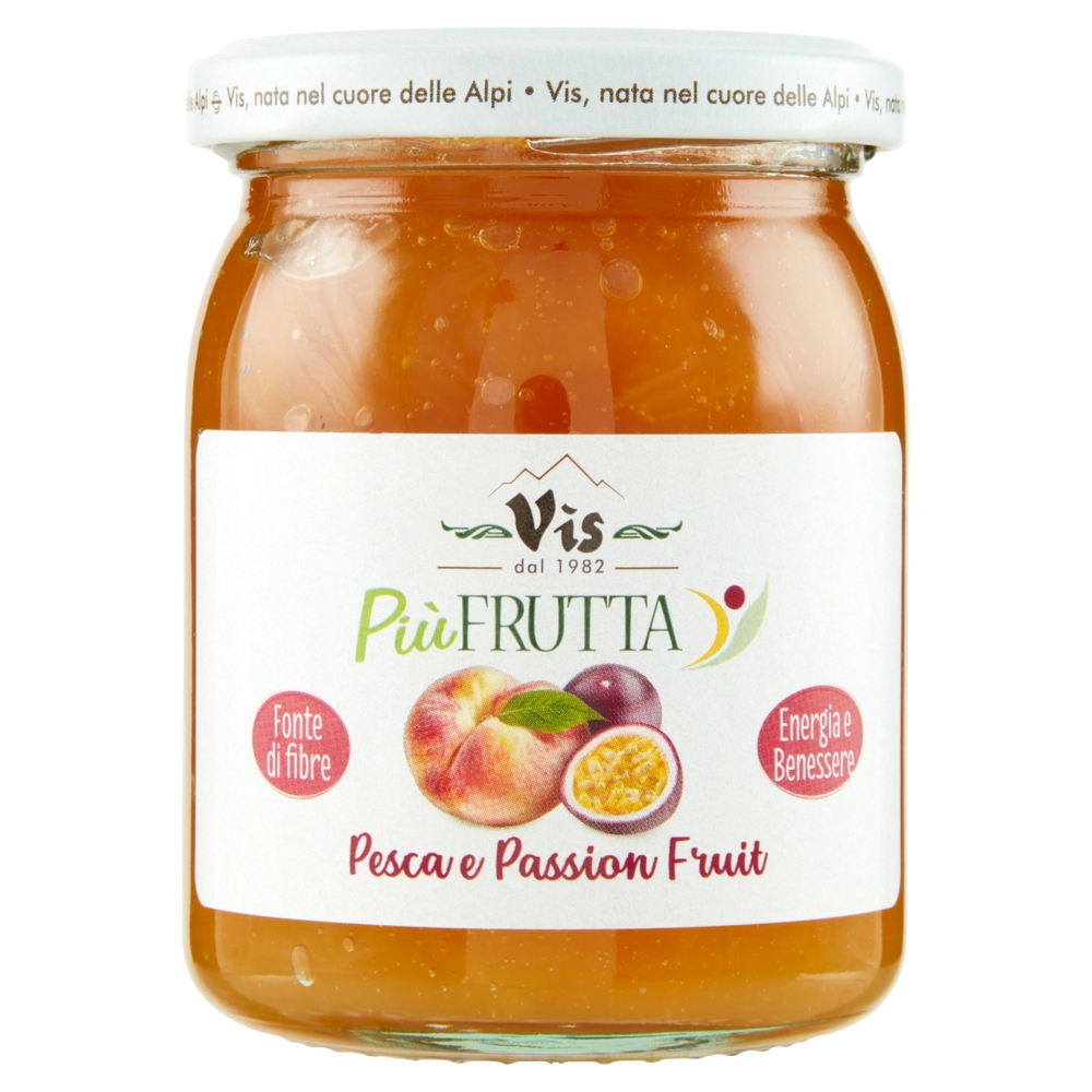 Vis Più Frutta Pesca e Passion Fruit 220 g