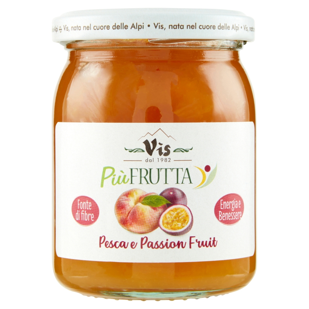 Vis Più Frutta Pesca e Passion Fruit 220 g