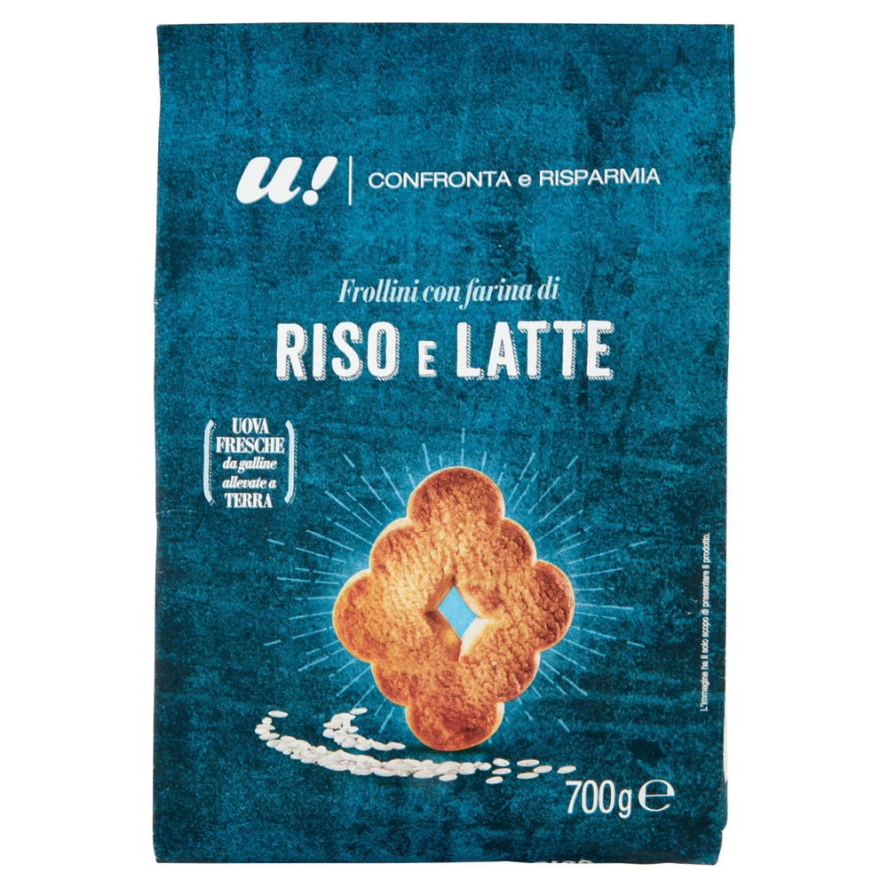 Frollini con Farina di Riso e Latte U! Confronta e Risparmia