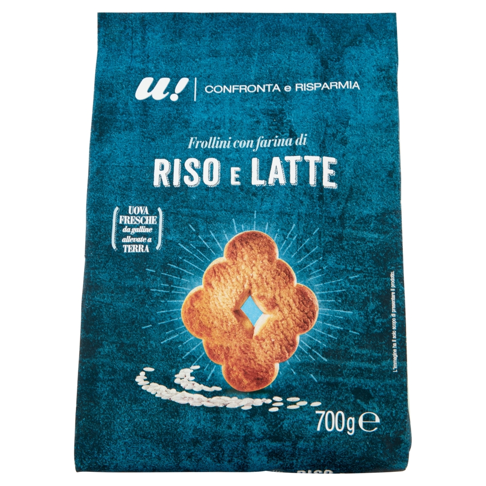 Frollini con Farina di Riso e Latte U! Confronta e Risparmia