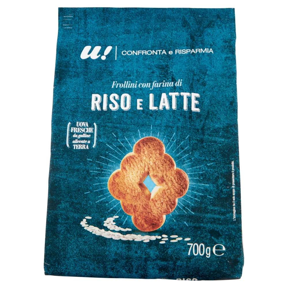 Frollini con Farina di Riso e Latte U! Confronta e Risparmia