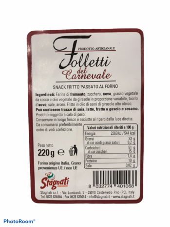 Folletti Classici, 220 g