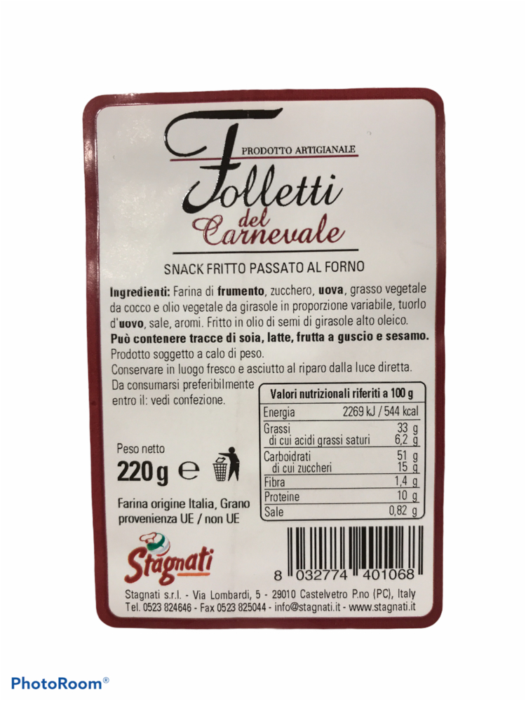 Folletti Classici, 220 g