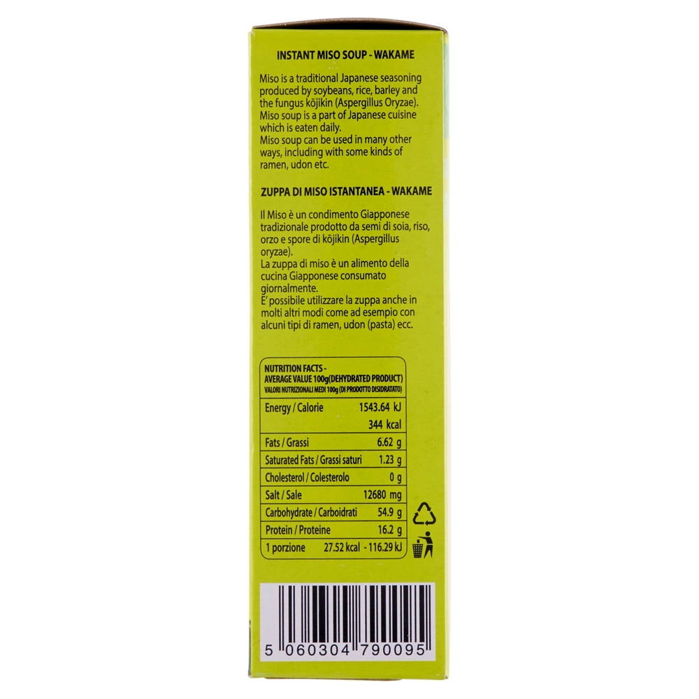 Save Instant Miso Soup Wakame 4 x 8 g