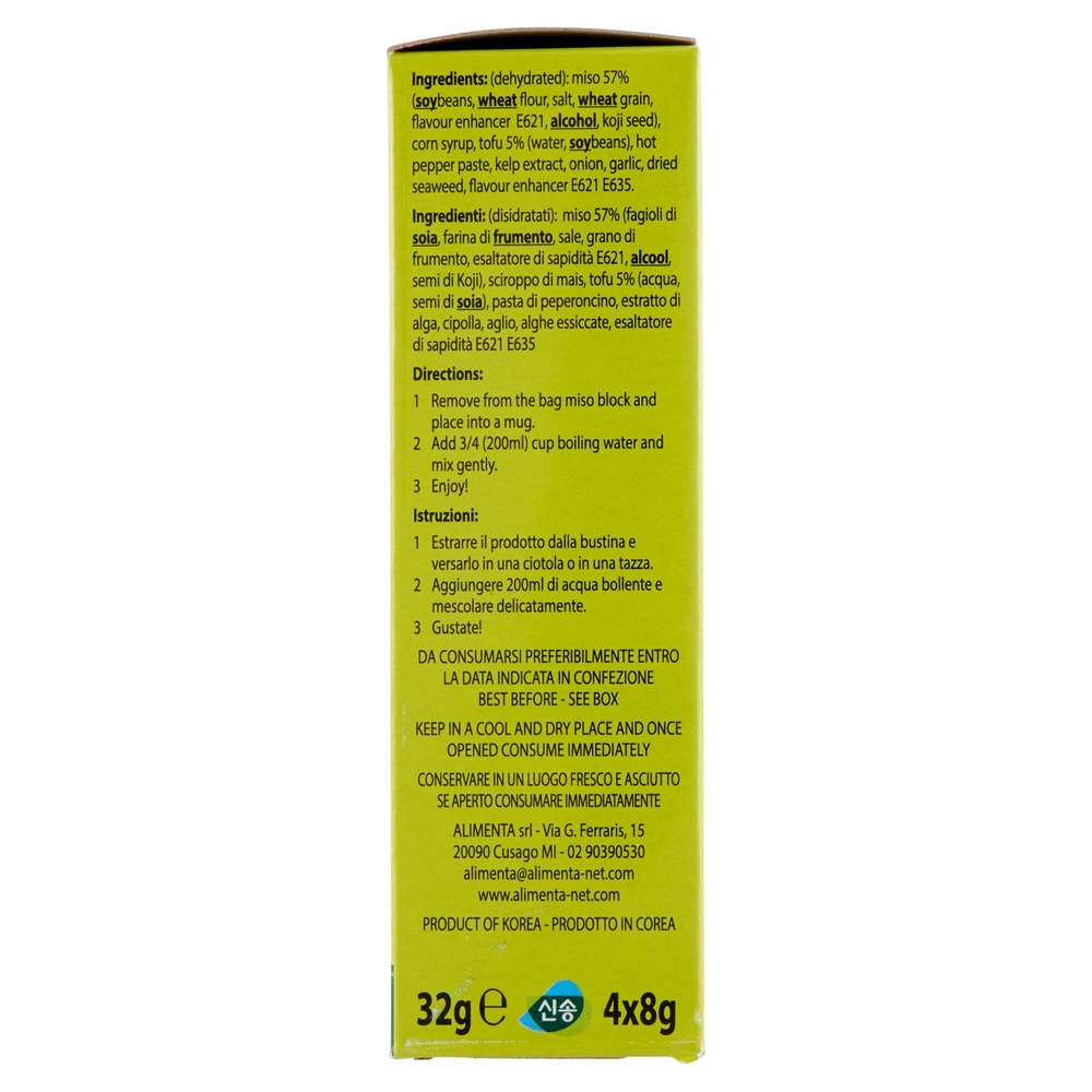 Save Instant Miso Soup Tofu 4 x 8 g