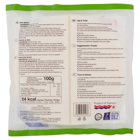 Save Spring Roll Wrappers Cialde di Riso per Involtini Primavera 200 g