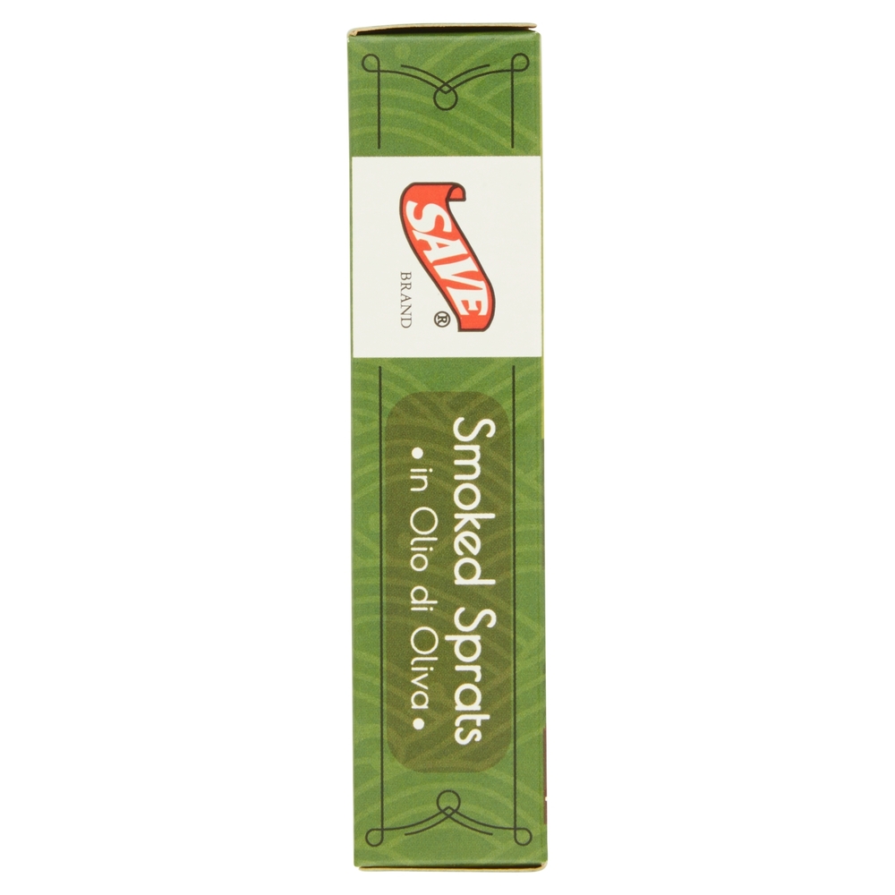 Save Spratti di Riga Affumicati in Olio di Oliva 120 g