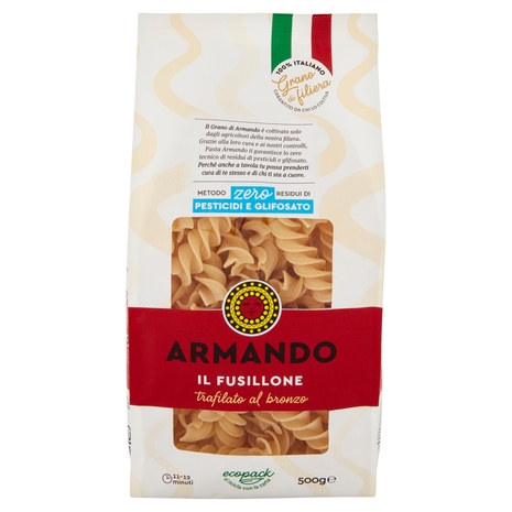 Armando Metodo zero Residui di Pesticidi e Glifosato il Fusillone 500 g