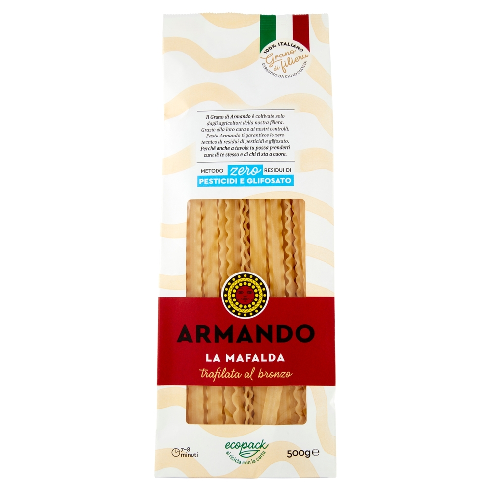 Armando Metodo zero Residui di Pesticidi e Glifosato la Mafalda 500 g