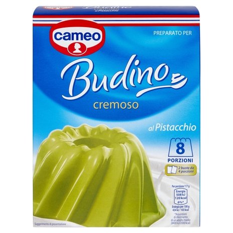 cameo Preparato per Budino cremoso al Pistacchio 2 x 61 g