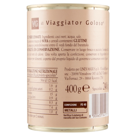 Ceci Neri della Puglia Il Viaggiator Goloso