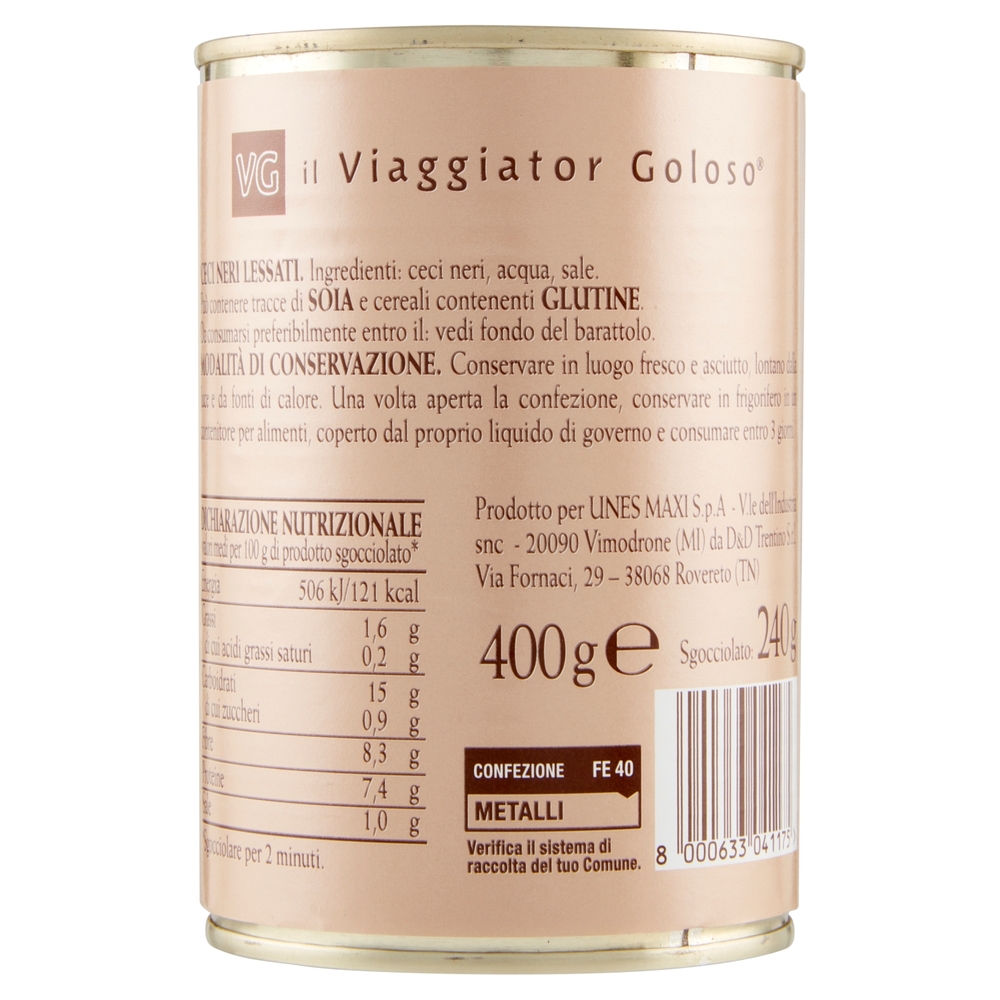 Ceci Neri della Puglia Il Viaggiator Goloso