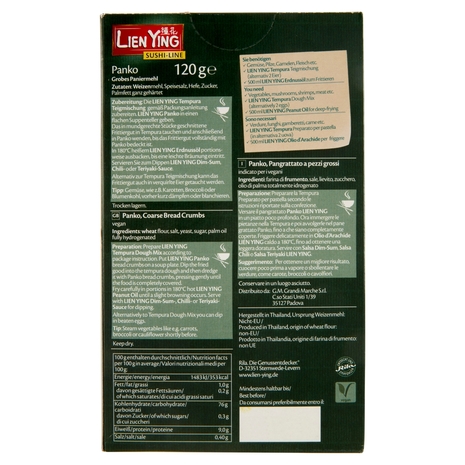 Lien Ying Sushi-Line Panko 120 g