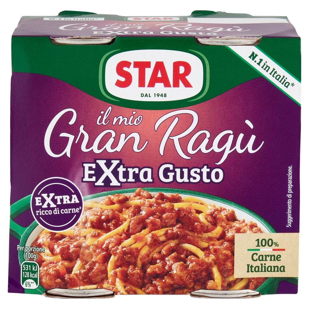 Star il mio Gran Ragù Extra Gusto 2 x 100 g