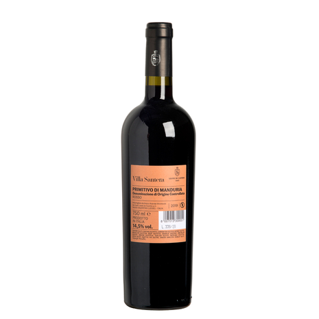 Primitivo di Manduria Villa Santera, 75 cl
