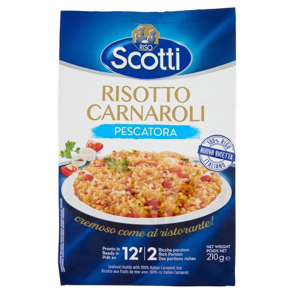 Riso Scotti Risotto Carnaroli Pescatora 210 g