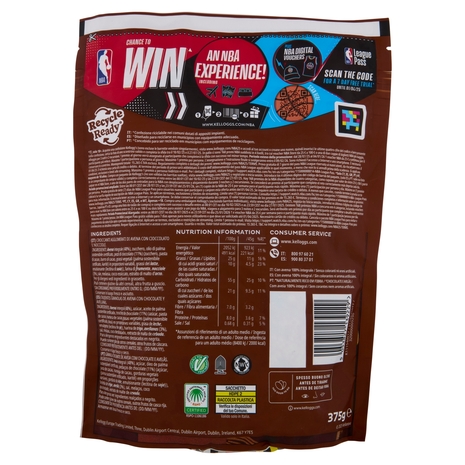 Kellogg's Extra granola cioccolato e nocciole 375 g